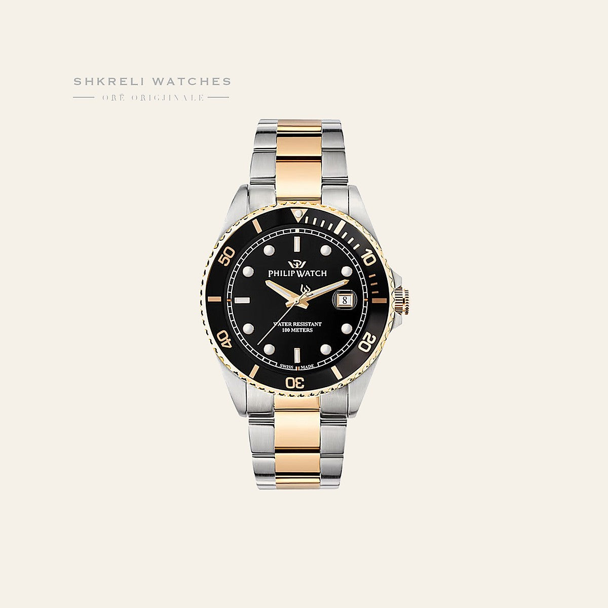 Philip Watch Klasike — Kafe e errët — Philip Watch | Shkreli Watches