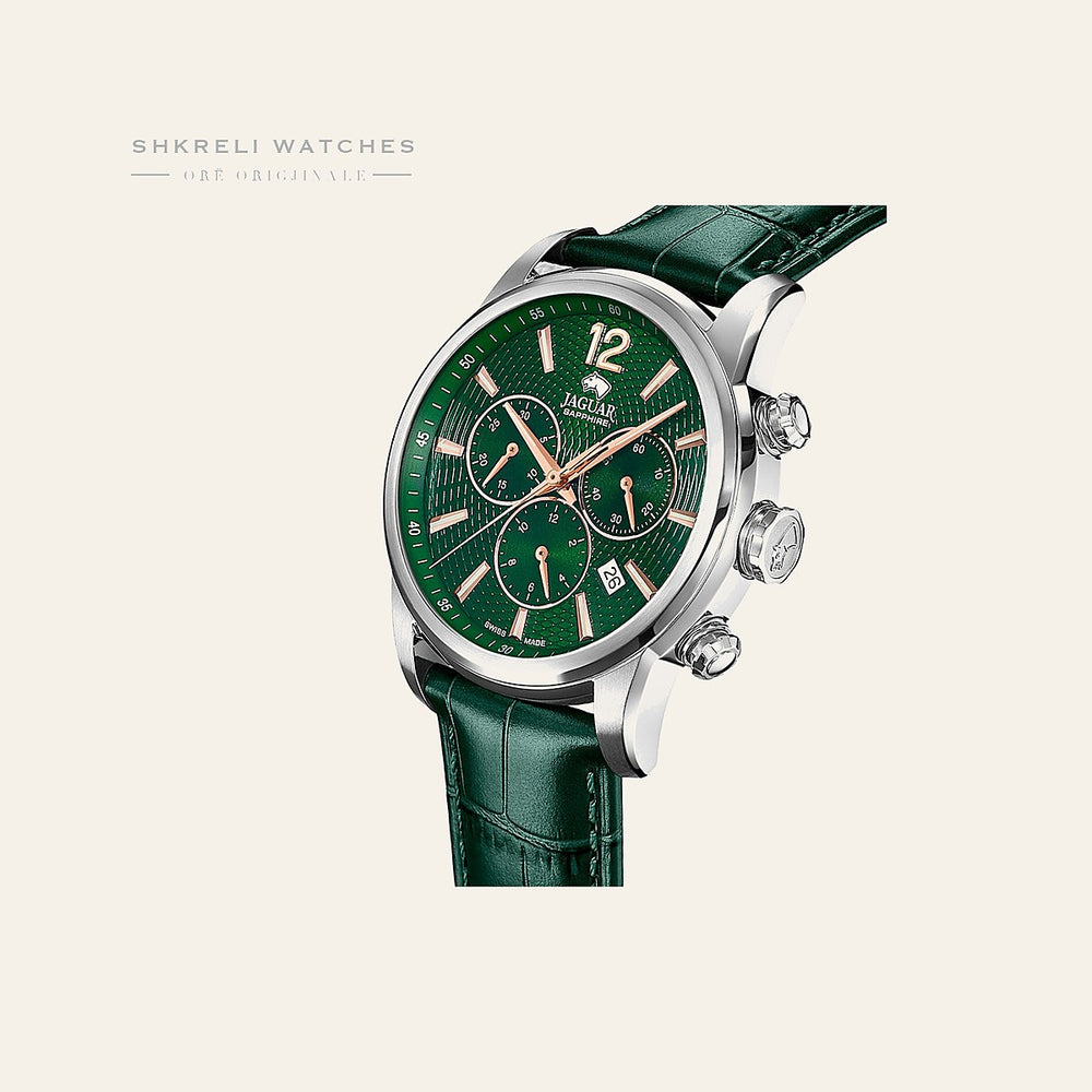 Jaguar Klasike — Jeshile — pamja 2 | Shkreli Watches