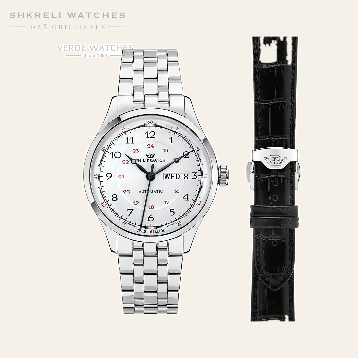 Philip Watch Roma — Philip Watch | Shkreli Watches