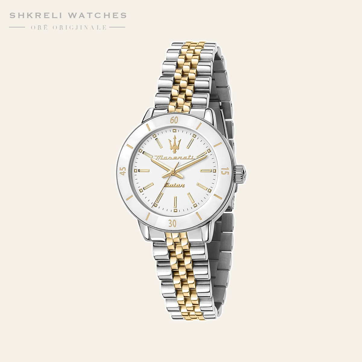 Maserati Klasike — Bezhë — Maserati | Shkreli Watches