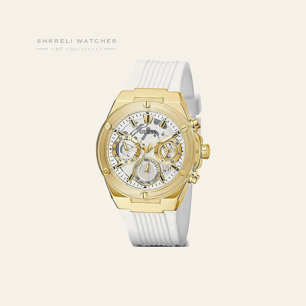 Guess Klasike — Bezhë — Guess | Shkreli Watches