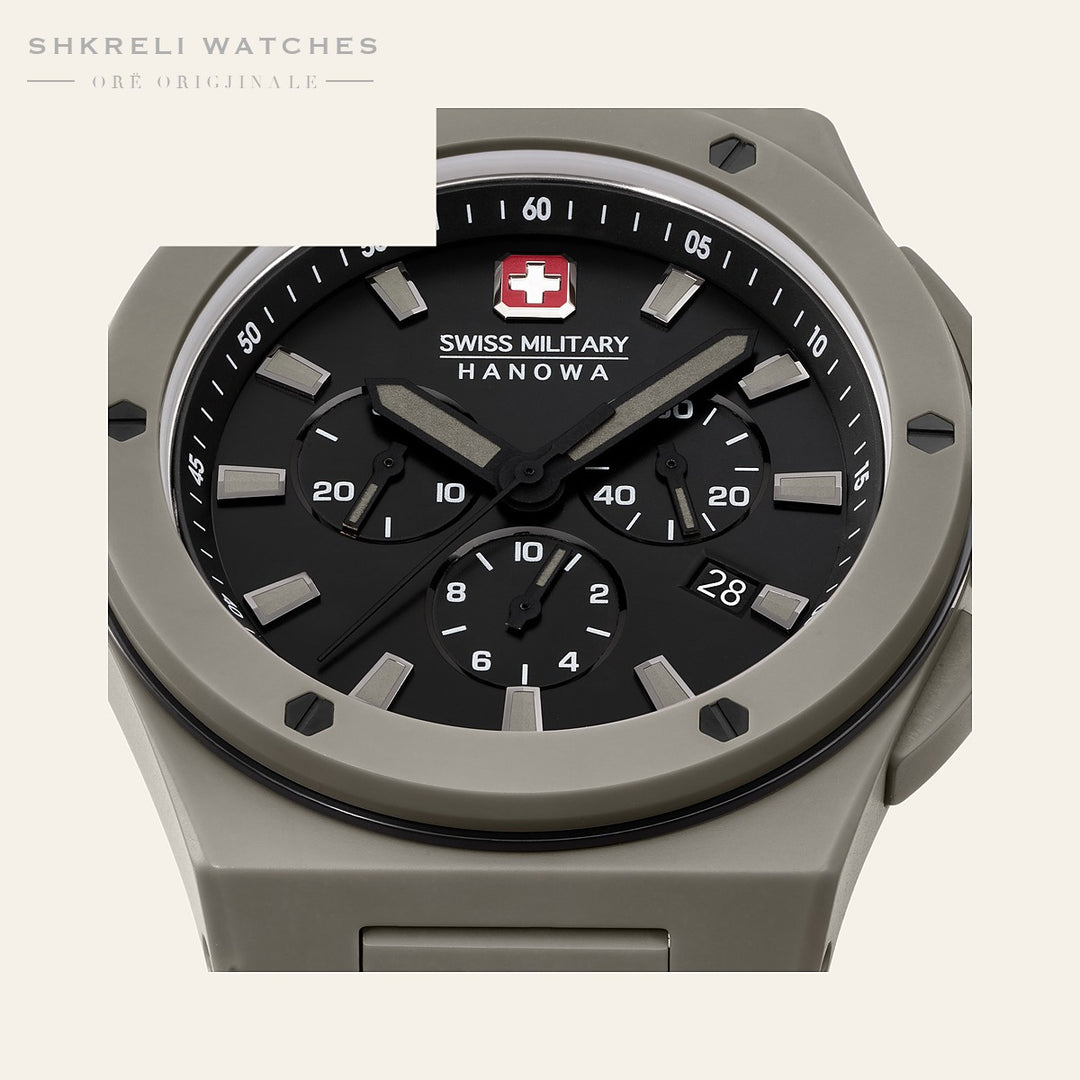 Swiss Military Hanowa Klassik — Dunkelbraun