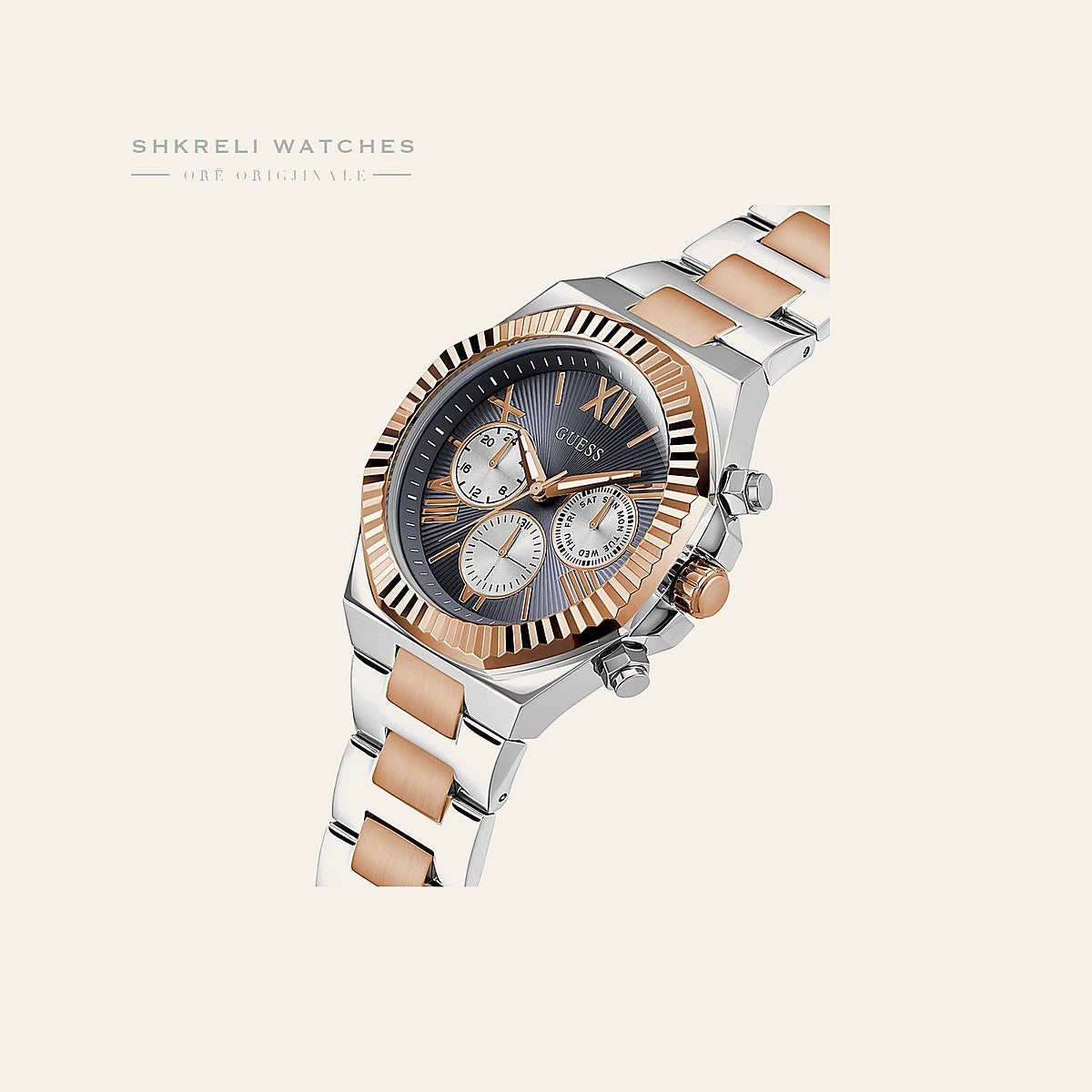 Guess Klasike — Gri — pamja 4 | Shkreli Watches