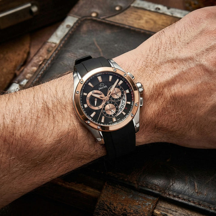 Jaguar Klasike — Kafe — pamja 4 | Shkreli Watches