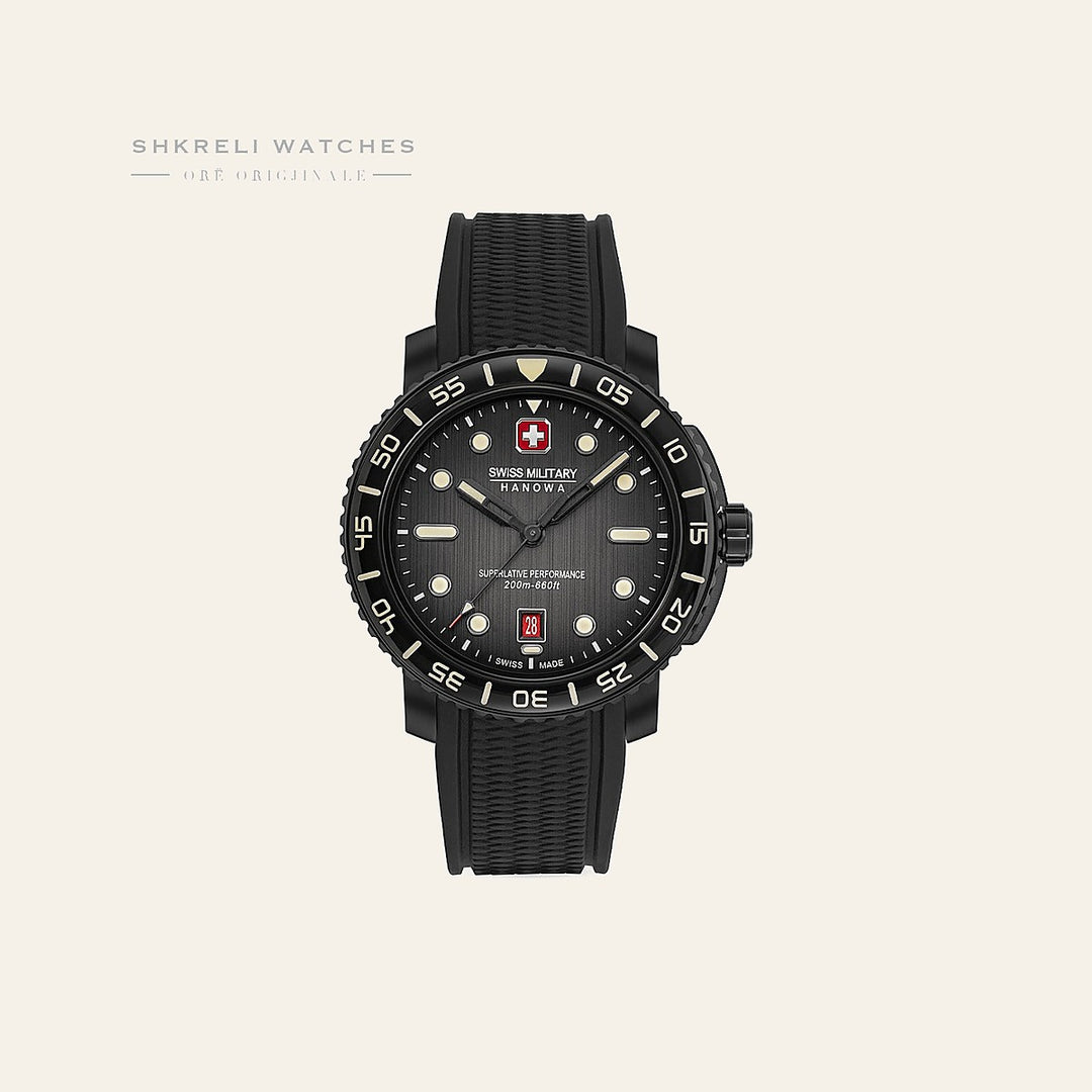 Swiss Military Hanowa Black Marlin