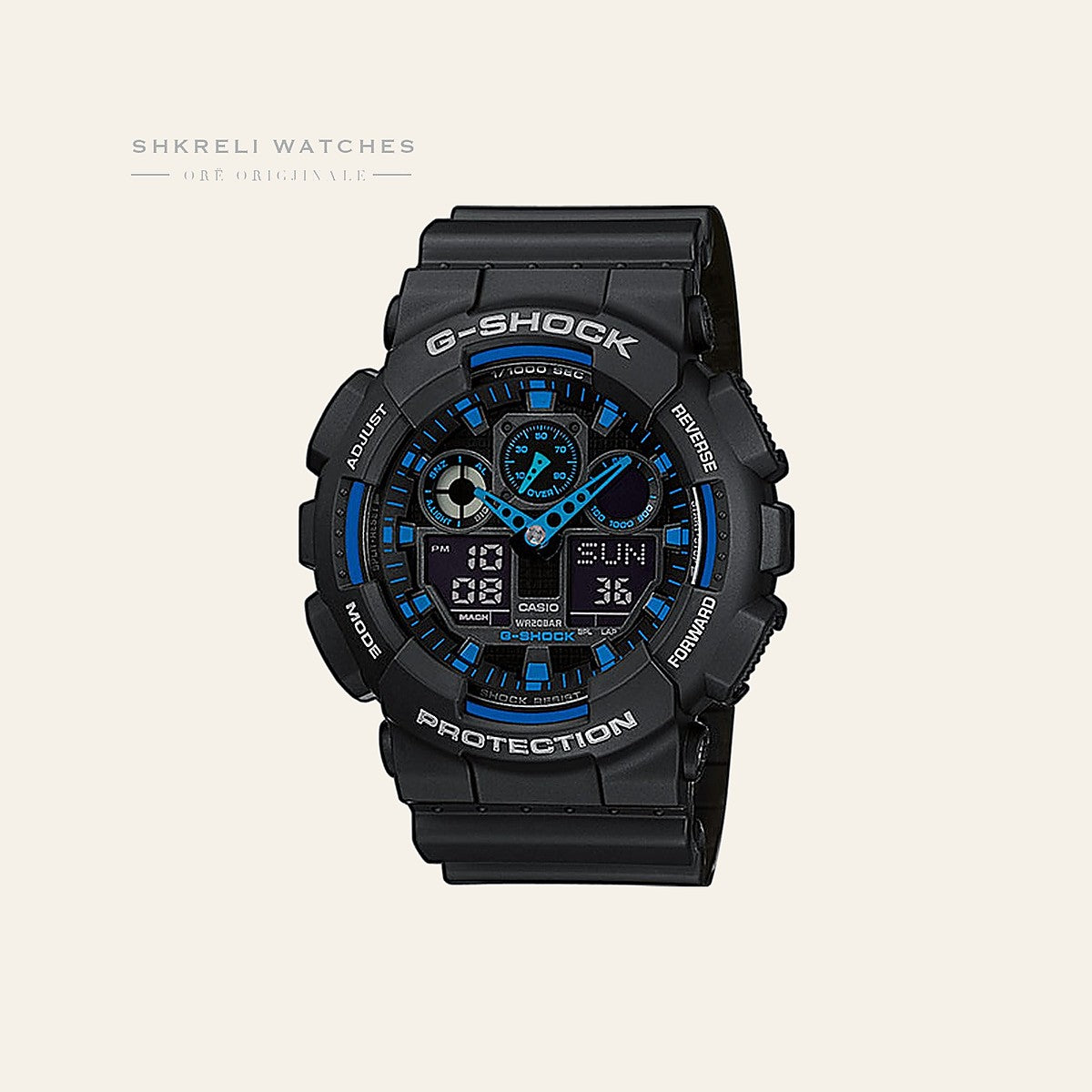 G-Shock G–SHOCK GA-100 — pamja 3 | Shkreli Watches