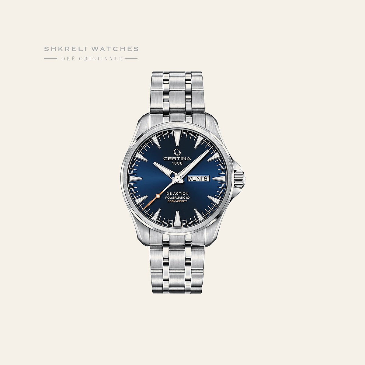 Certina DS Action Day Date Powermatic 80 — Certina | Shkreli Watches
