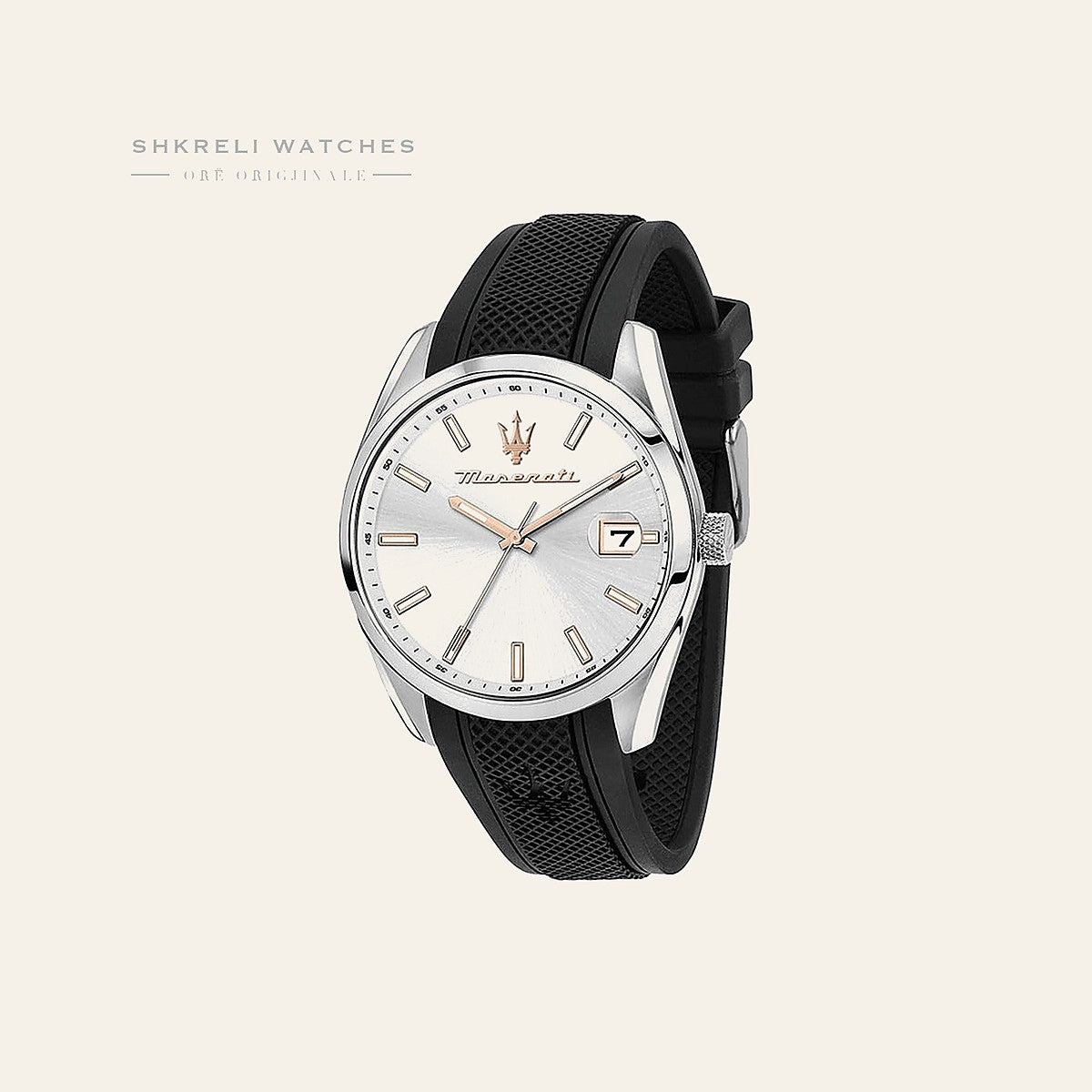 Maserati Klasike — Argjendi — Maserati | Shkreli Watches