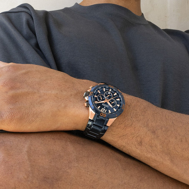 Festina Klasike — Blu e errët — pamja 3 | Shkreli Watches