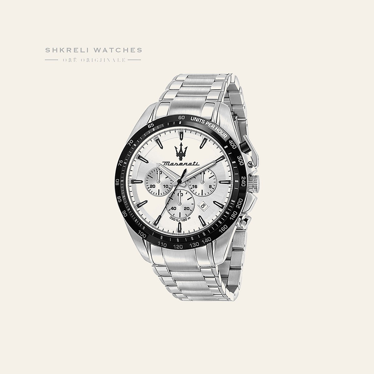 Maserati Klasike — Gri — Maserati | Shkreli Watches