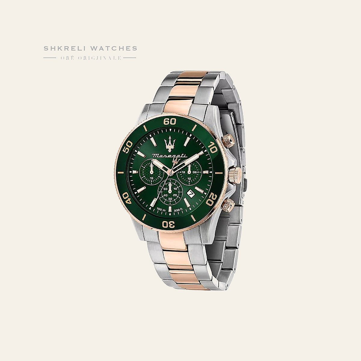 Maserati Klasike — Jeshile e errët — Maserati | Shkreli Watches