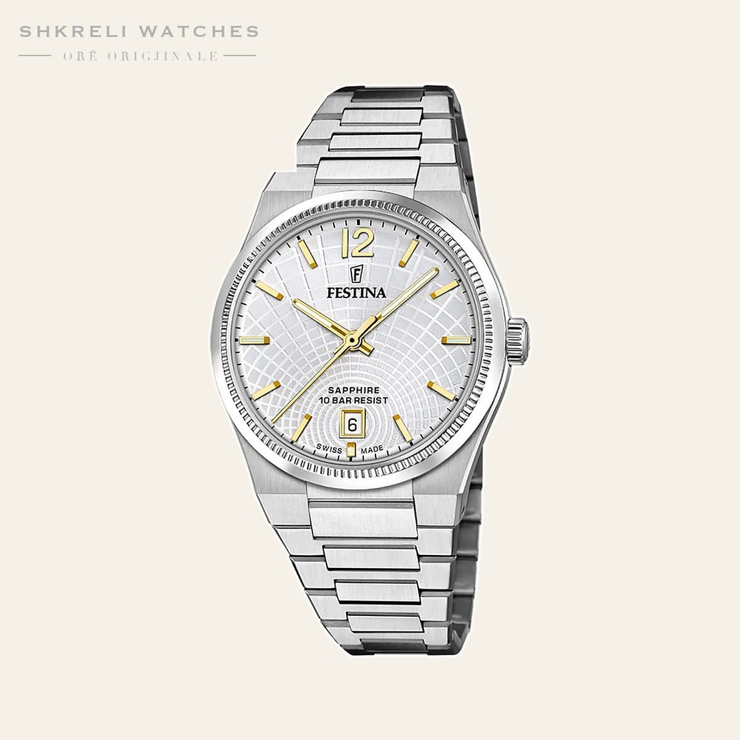 Festina Swiss Made Rivé Quartz (35mm) Mother of Pearl Dial