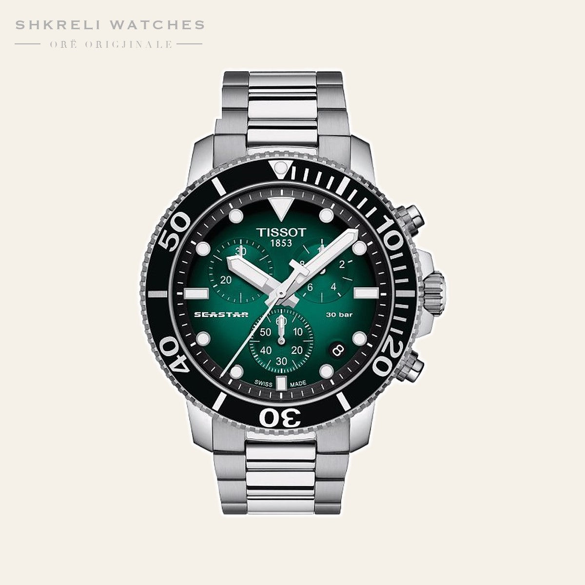 Tissot Seastar Chronograph — pamja 3 | Shkreli Watches