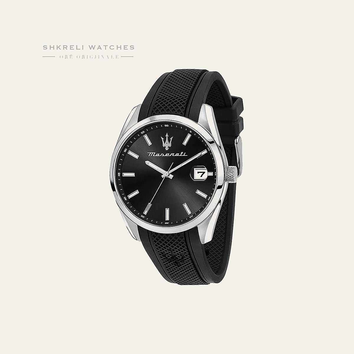 Maserati Klasike — E zezë — Maserati | Shkreli Watches