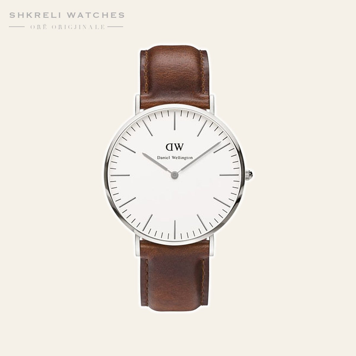 Daniel Wellington Klasike — Gri — pamja 2 | Shkreli Watches