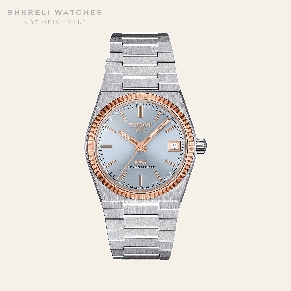 Tissot PRX Gold 35mm — pamja 3 | Shkreli Watches