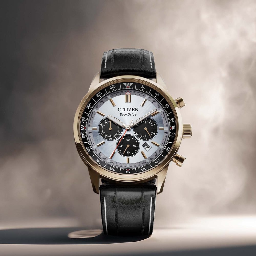 Citizen Chrono Pilot / Eco-Drive — pamja 2 | Shkreli Watches