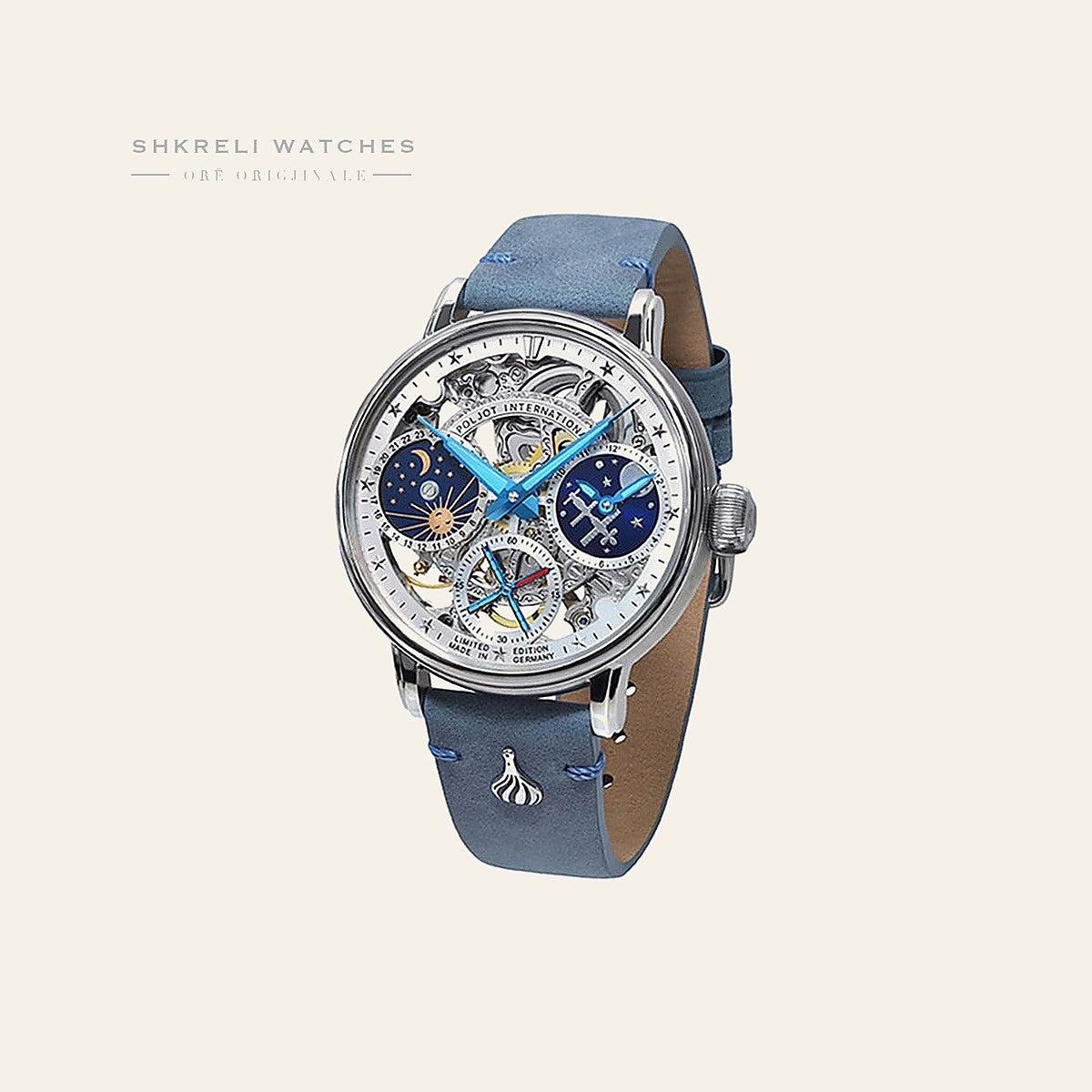 Poljot Klasike — Gri — Poljot | Shkreli Watches