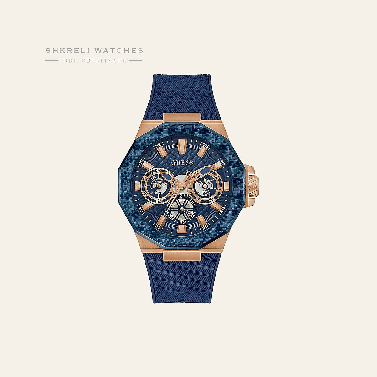 Guess Klasike — Blu e errët — Guess | Shkreli Watches