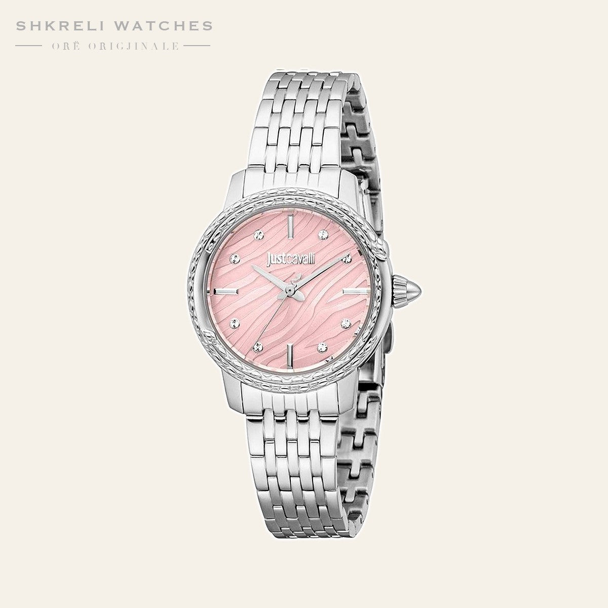 Just Cavalli Klasike për Femra — Argjendi — Just Cavalli | Shkreli Watches