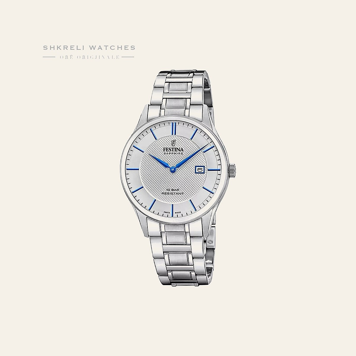 Festina Swiss Made Classiques Acier — Festina Swiss Made | Shkreli Watches