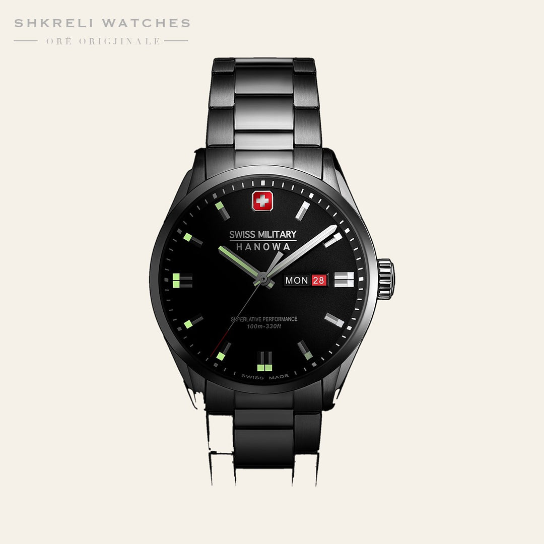 Swiss Military Hanowa Klassik — Dunkelbraun