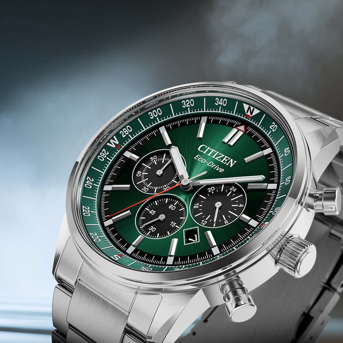 Citizen Classic Chronograph / Eco-Drive — pamja 2 | Shkreli Watches