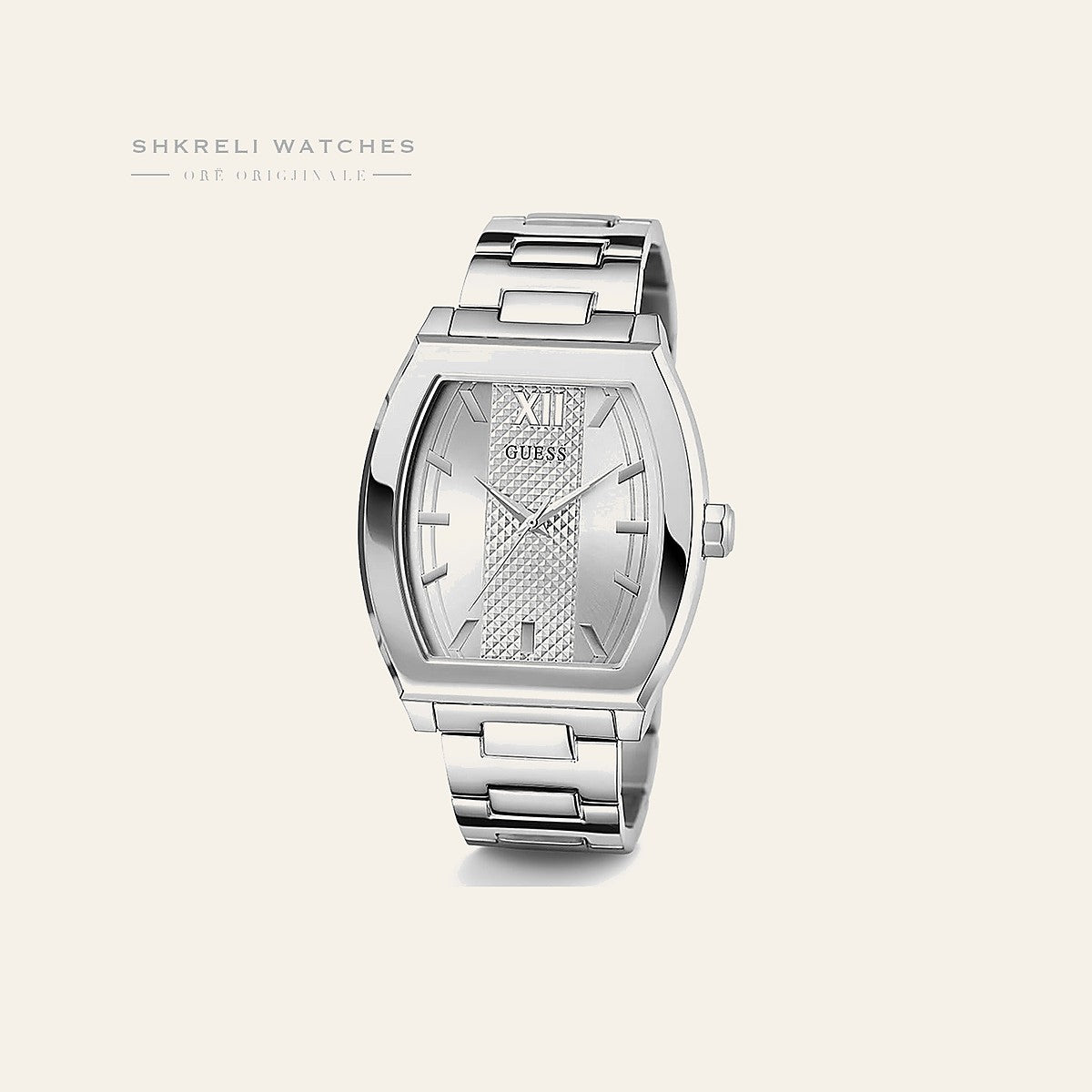 Guess Silver Tone Analog — Guess | Shkreli Watches