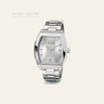 Guess Silver Tone Analog