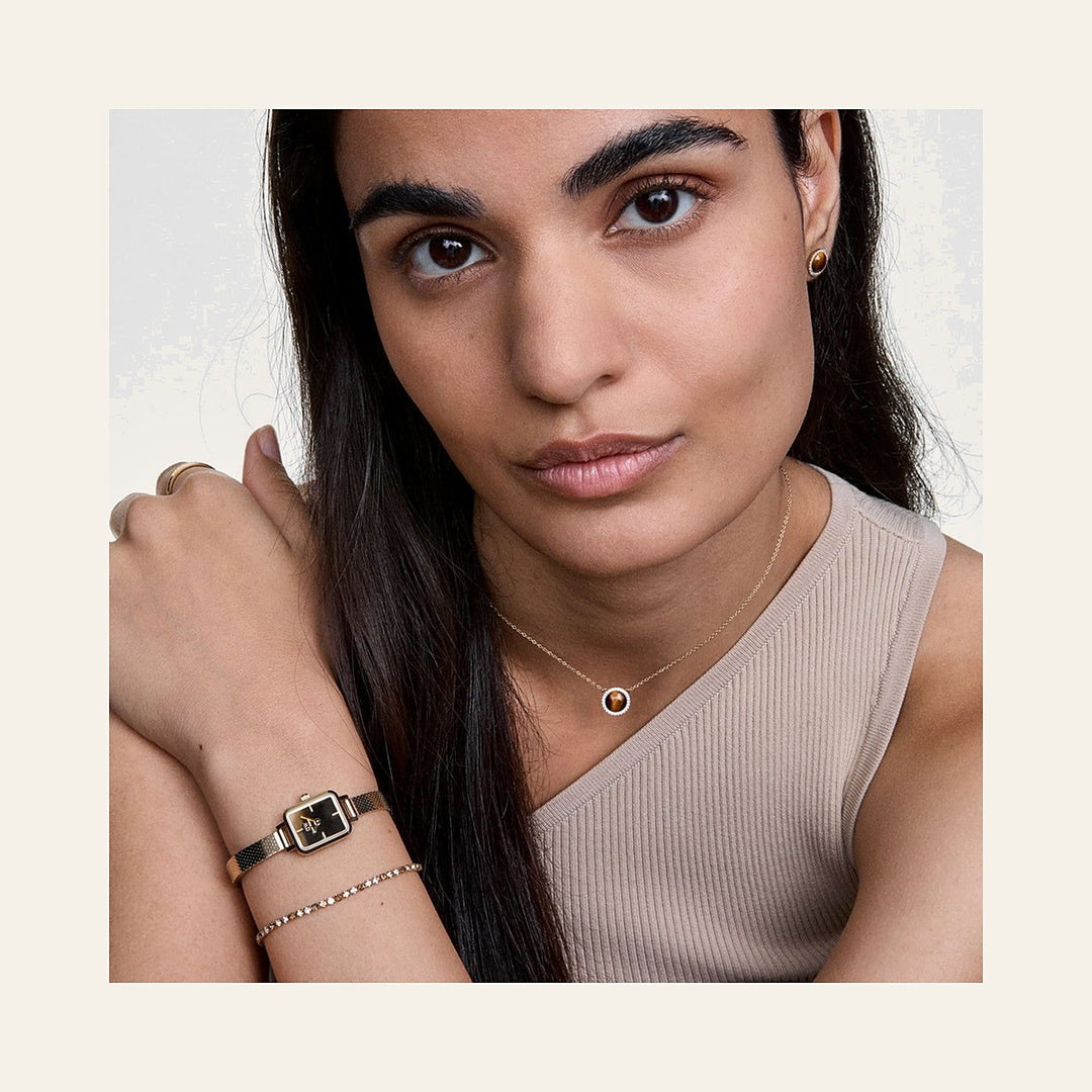 Daniel Wellington Quadro Mini Reflection Gold