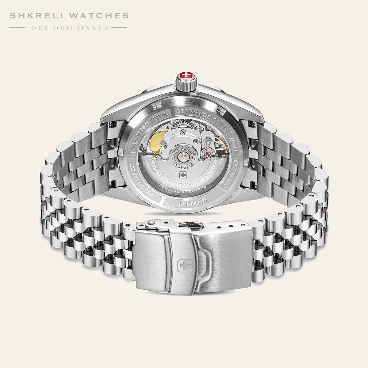 Swiss Military Hanowa Klasike për Meshkuj — Gri — pamja 4 | Shkreli Watches