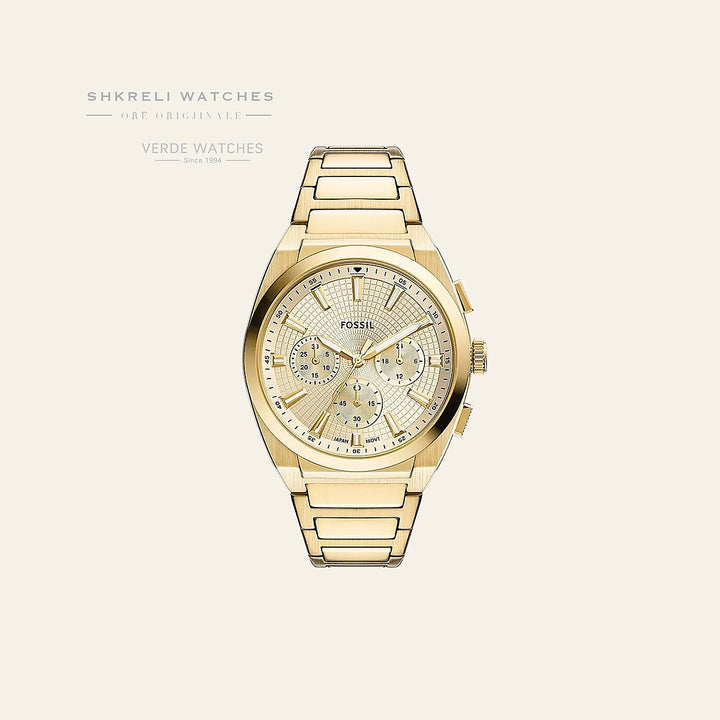 Fossil Everett Chronograph Gold-Tone