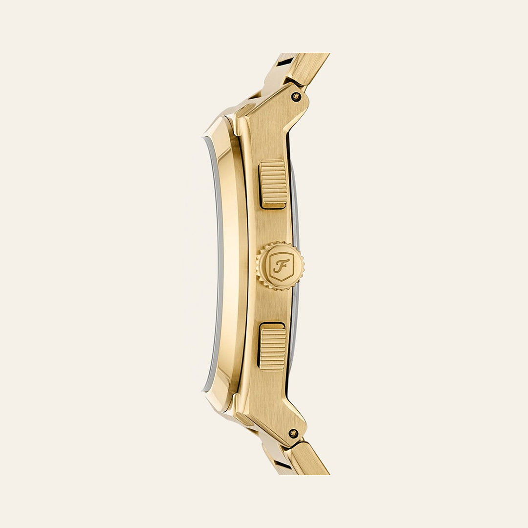 Fossil Everett Chronograph Gold-Tone