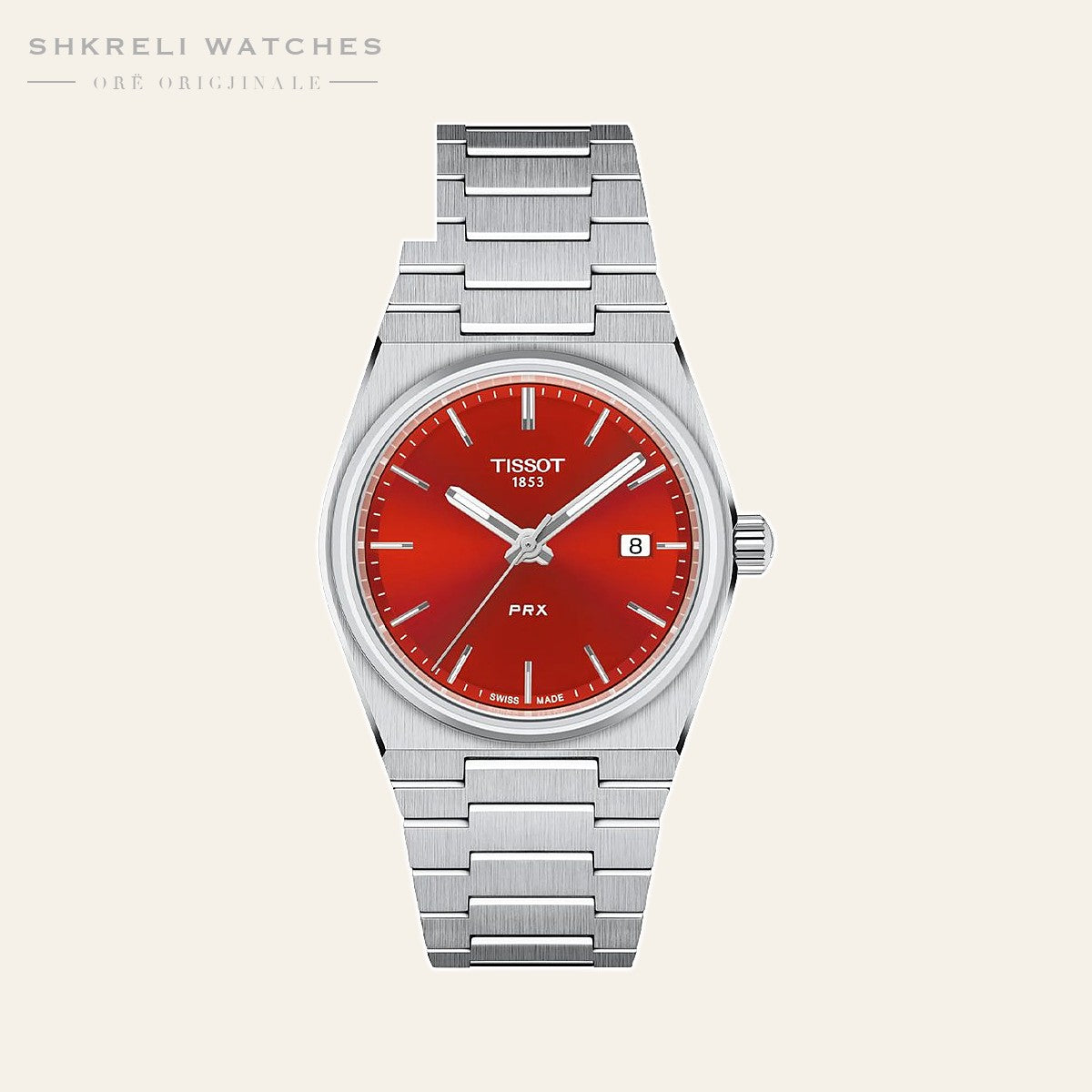 Tissot PRX Quartz 35mm — pamja 4 | Shkreli Watches