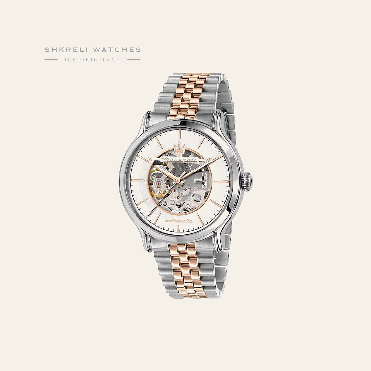 Maserati Klasike — Bezhë — Maserati | Shkreli Watches