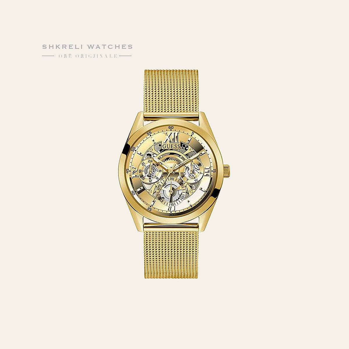 Guess Klasike — Bezhë — Guess | Shkreli Watches