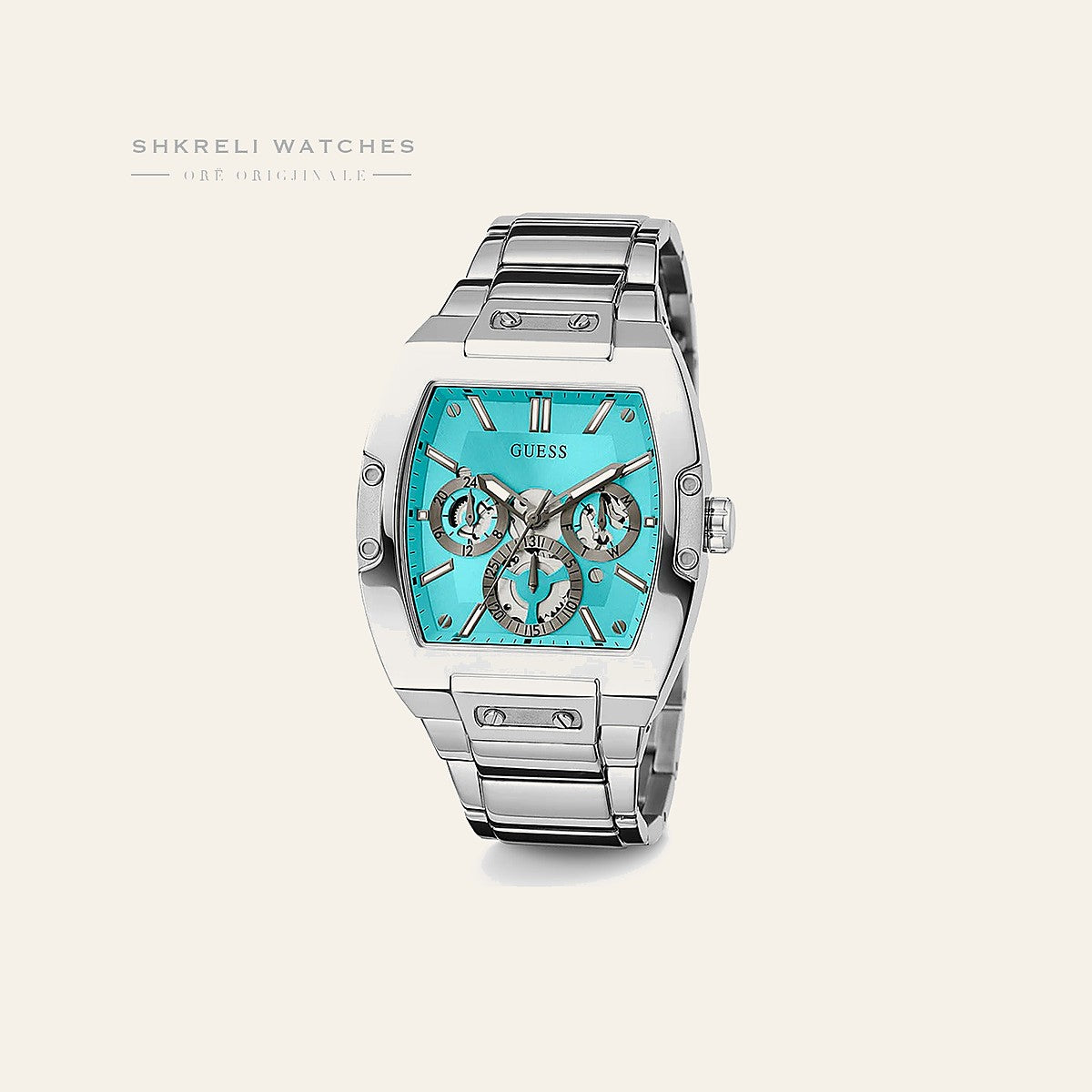Guess Klasike — Blu e çelët — Guess | Shkreli Watches