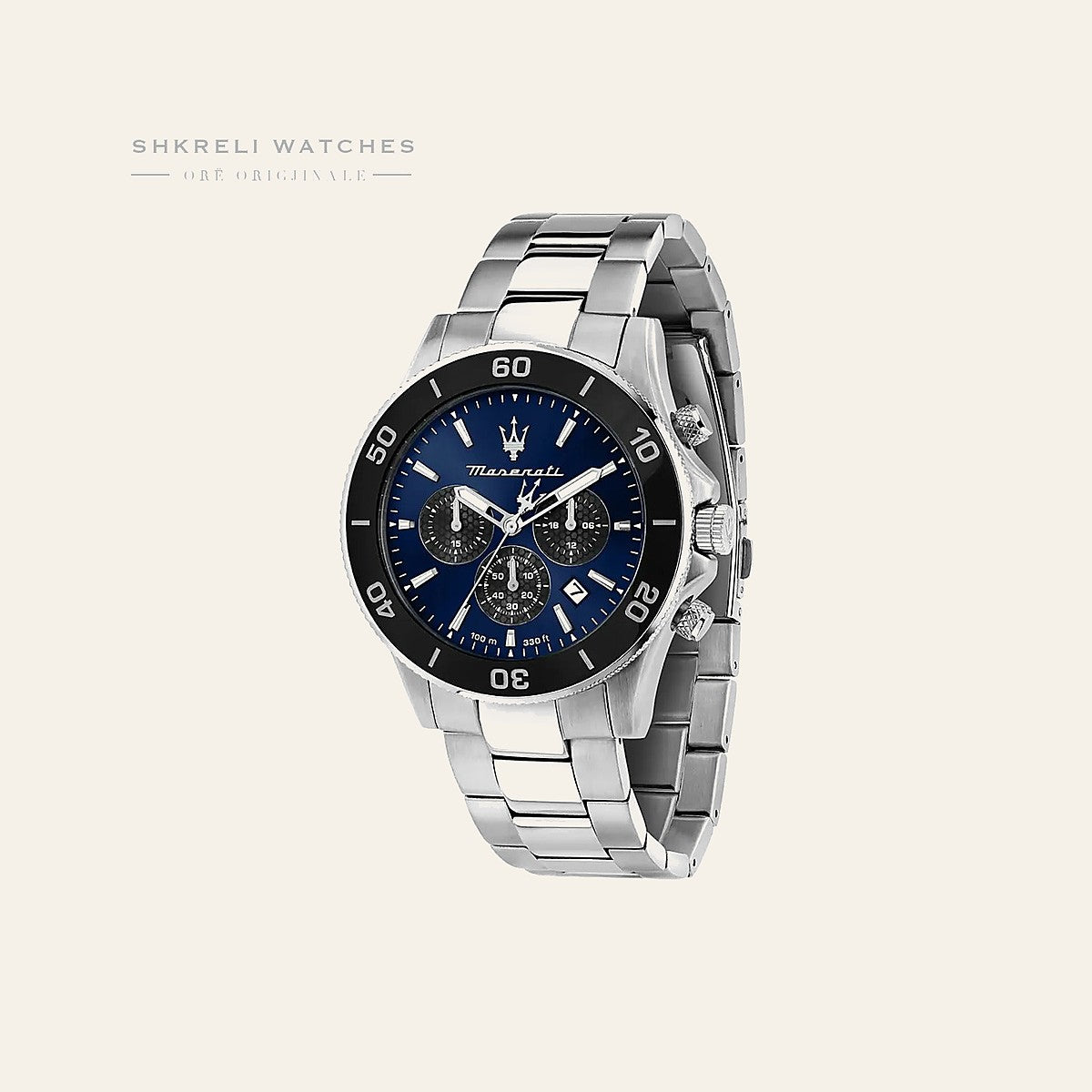 Maserati Klasike për Meshkuj — Blu e errët — Maserati | Shkreli Watches