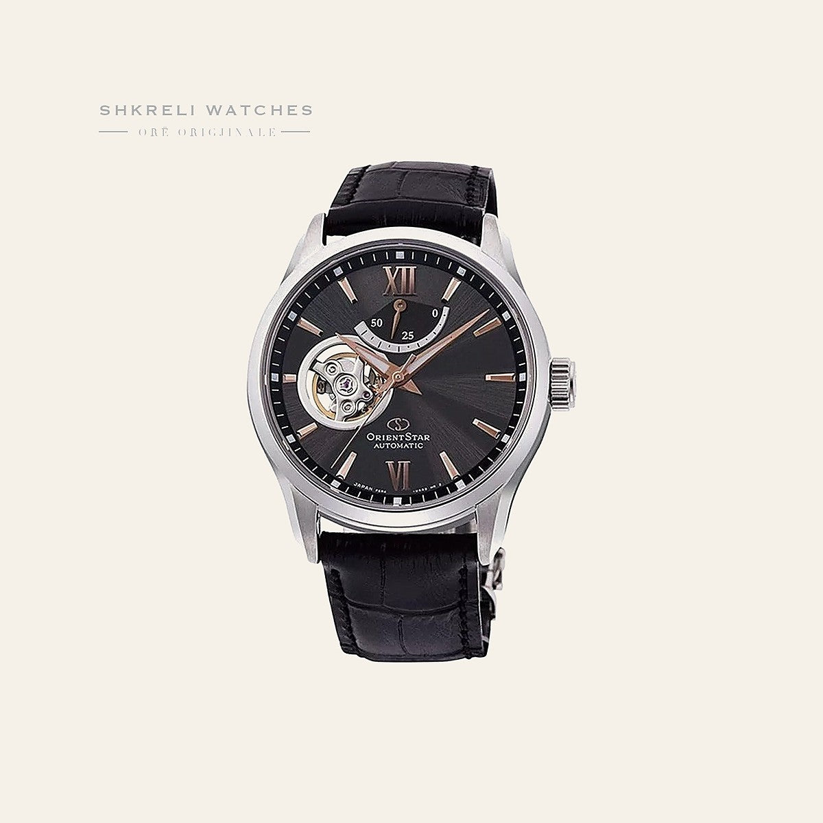 Orient Star Klasike për Meshkuj — Kafe e errët — Orient Star | Shkreli Watches