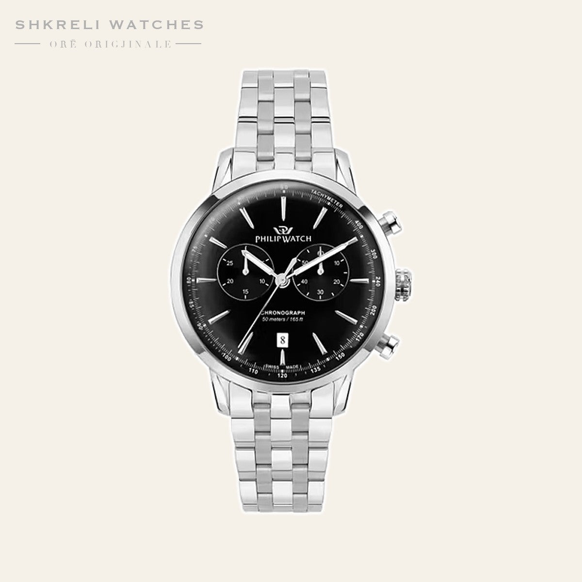Philip Watch Klasike — Kafe e errët — Philip Watch | Shkreli Watches