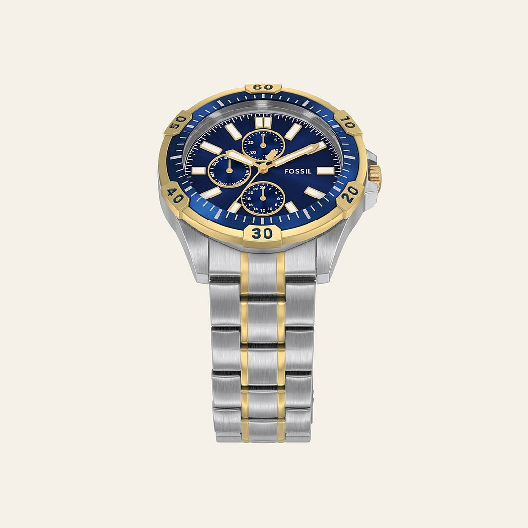 Fossil Garrett Multifunction Two-Tone