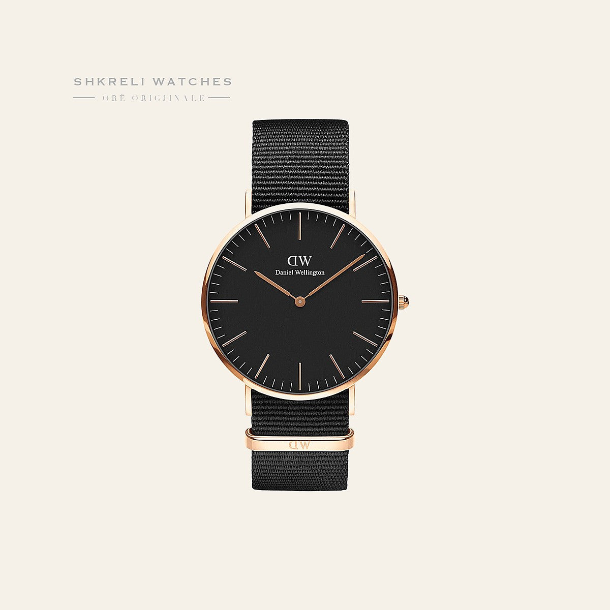 Daniel Wellington Klasike — Kafe e errët — pamja 2 | Shkreli Watches