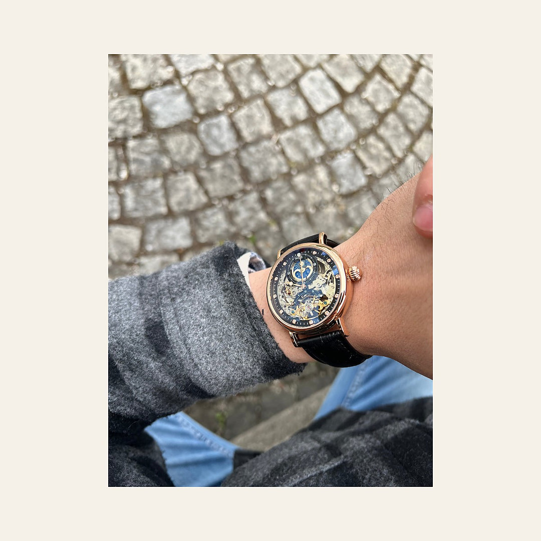 Shkreli Rose Gold-Black