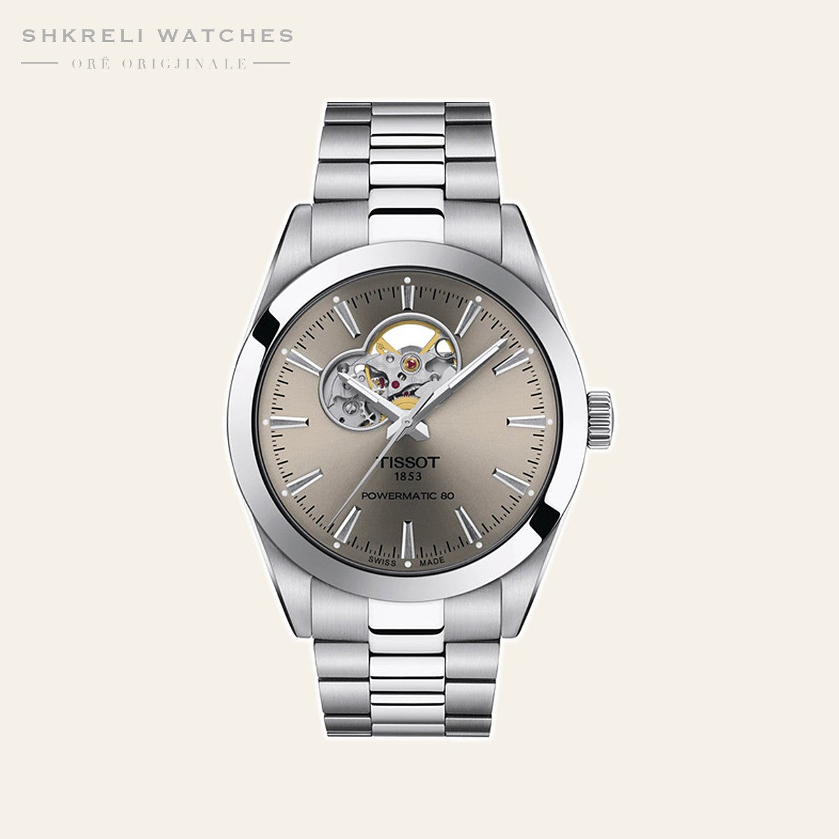 Tissot Gentleman Powermatic 80 — pamja 3 | Shkreli Watches