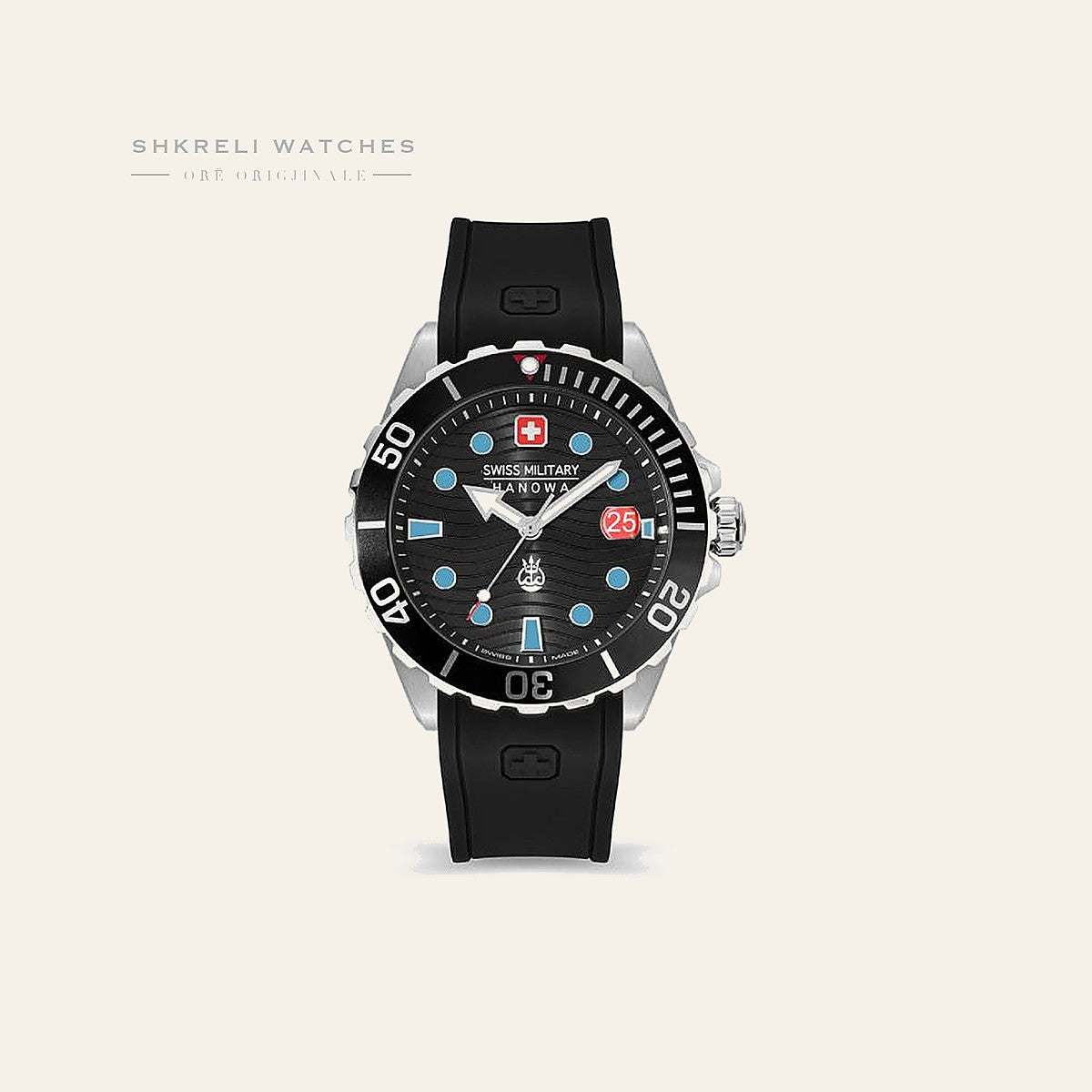 Swiss Military Hanowa Klasike — Kafe e errët — Swiss Military Hanowa | Shkreli Watches