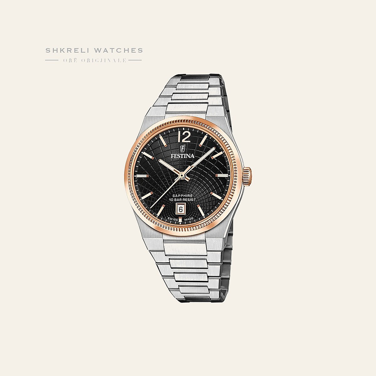 Festina Swiss Made Rivé Quartz (35mm) Mother of Pearl Dial — Festina Swiss Made | Shkreli Watches