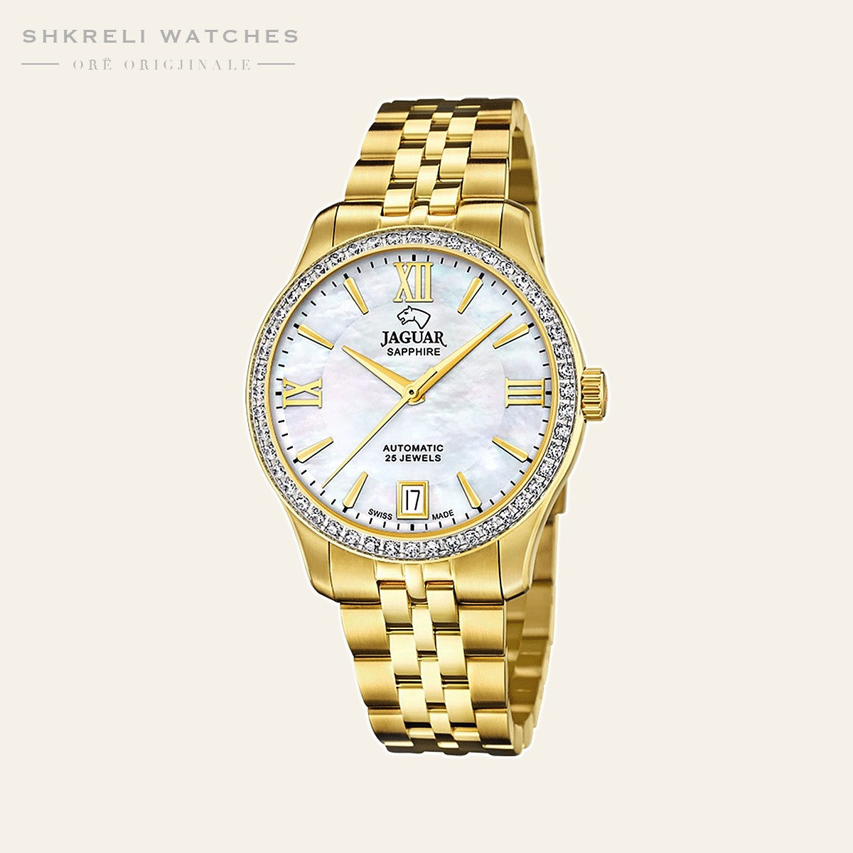 Jaguar Pearlescent White HÉRITAGE — Jaguar | Shkreli Watches