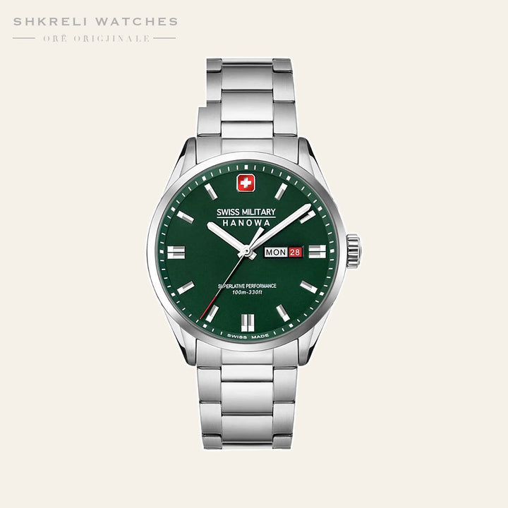 Swiss Military Hanowa Klassik — Dunkelgrün