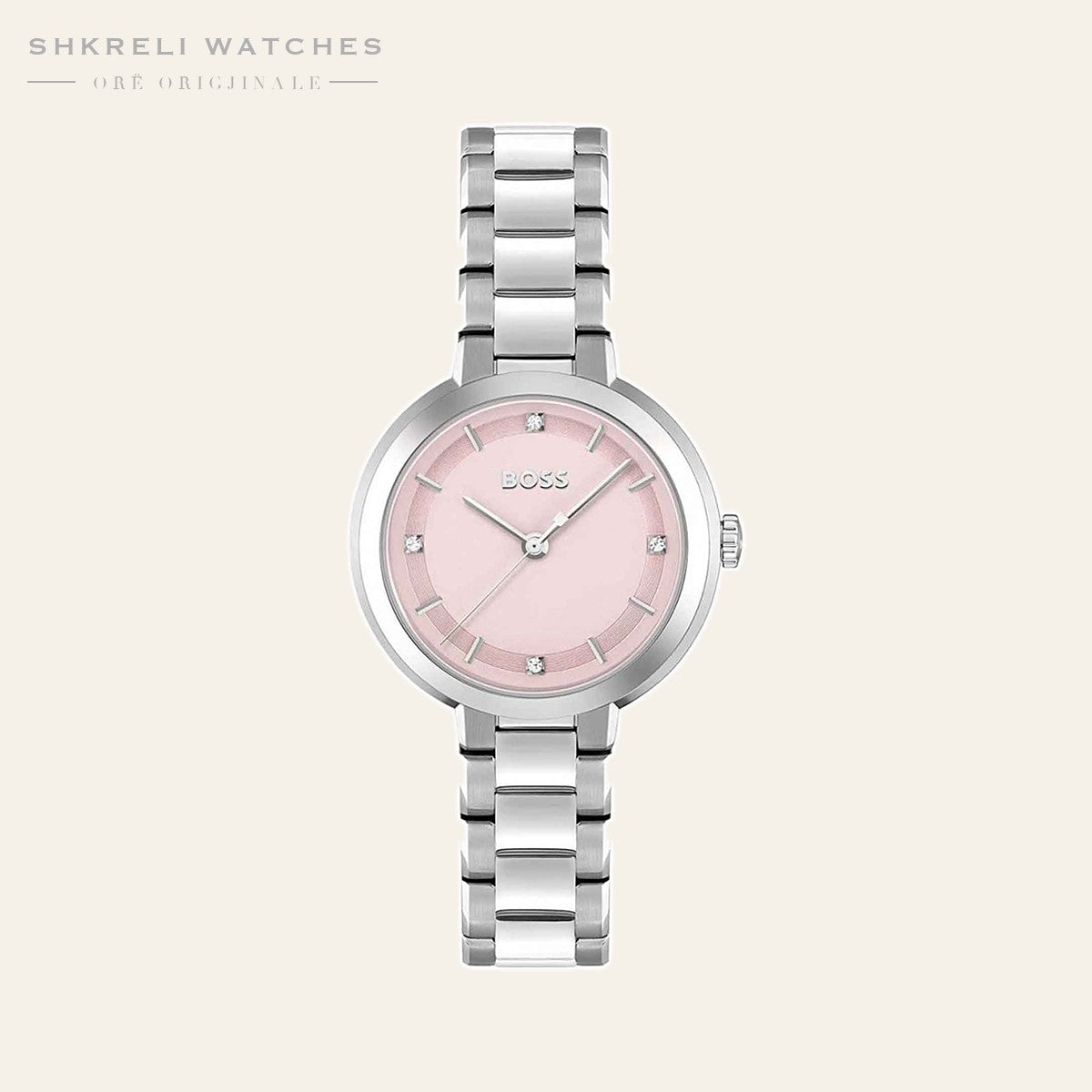 Boss Sena 34mm Pink Dial — Boss | Shkreli Watches