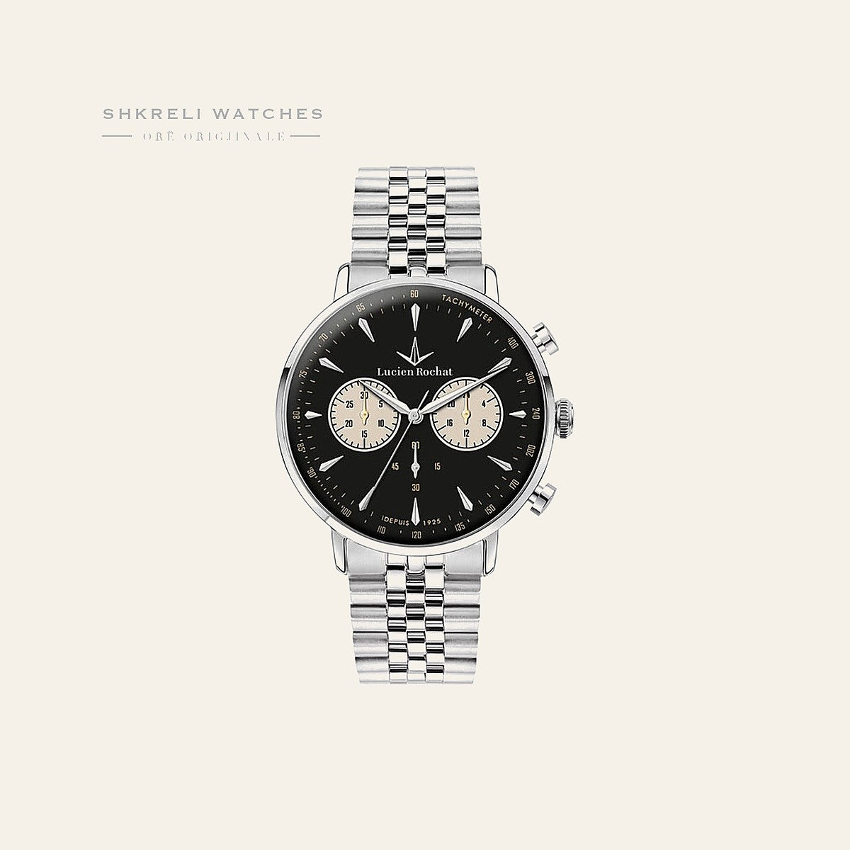 Lucien Rochat Klasike — Kafe e errët — Lucien Rochat | Shkreli Watches